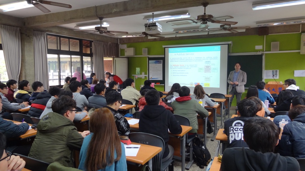 [105.02.17](一)Reliable and Timely Event Notification over Wide Area Networks (二)New Green Networking and Computing Approaches:Energy-oriented infrastructures in a Carbon Constrained World